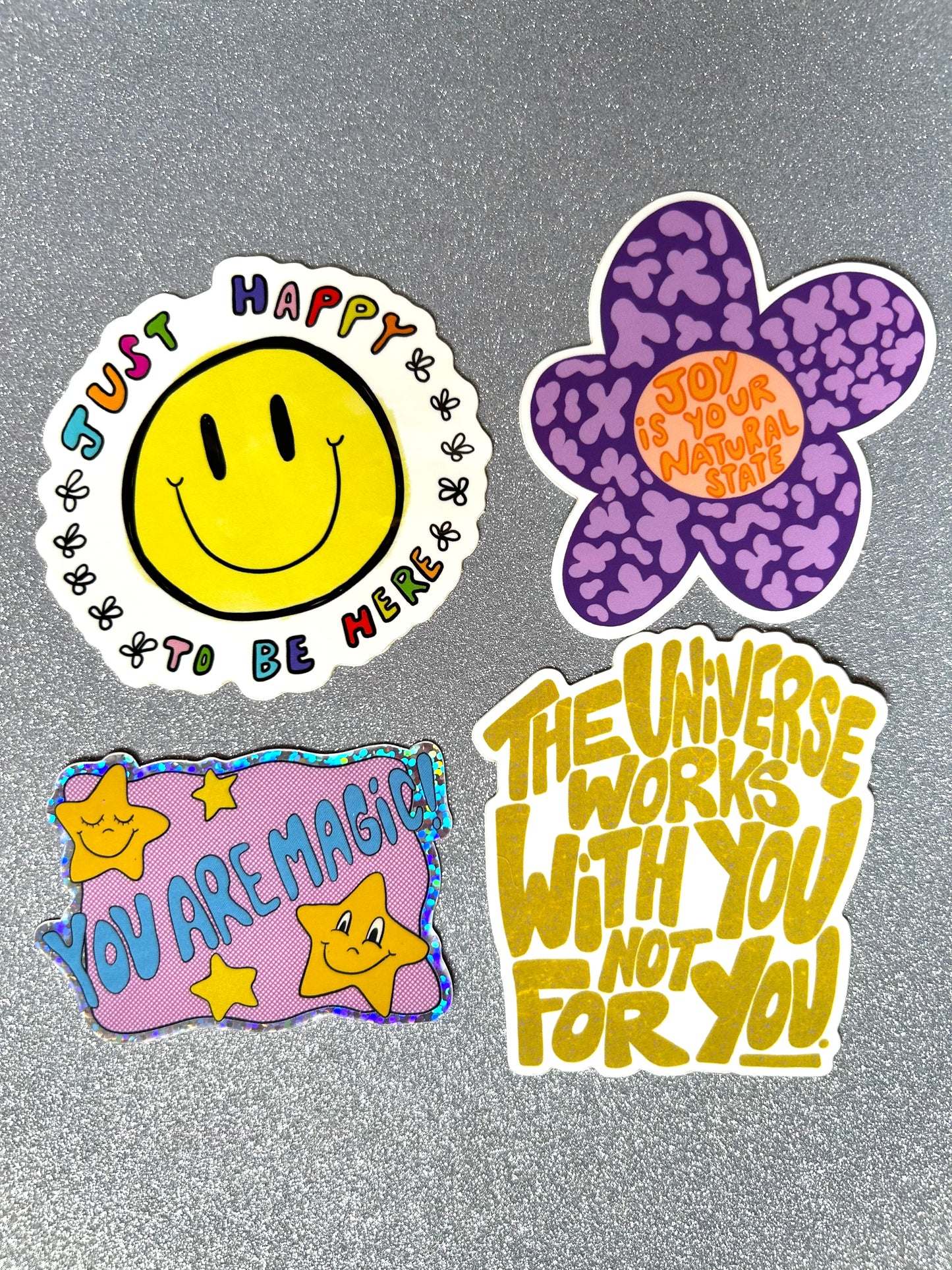 Radical Optimist Sticker 4-Pack