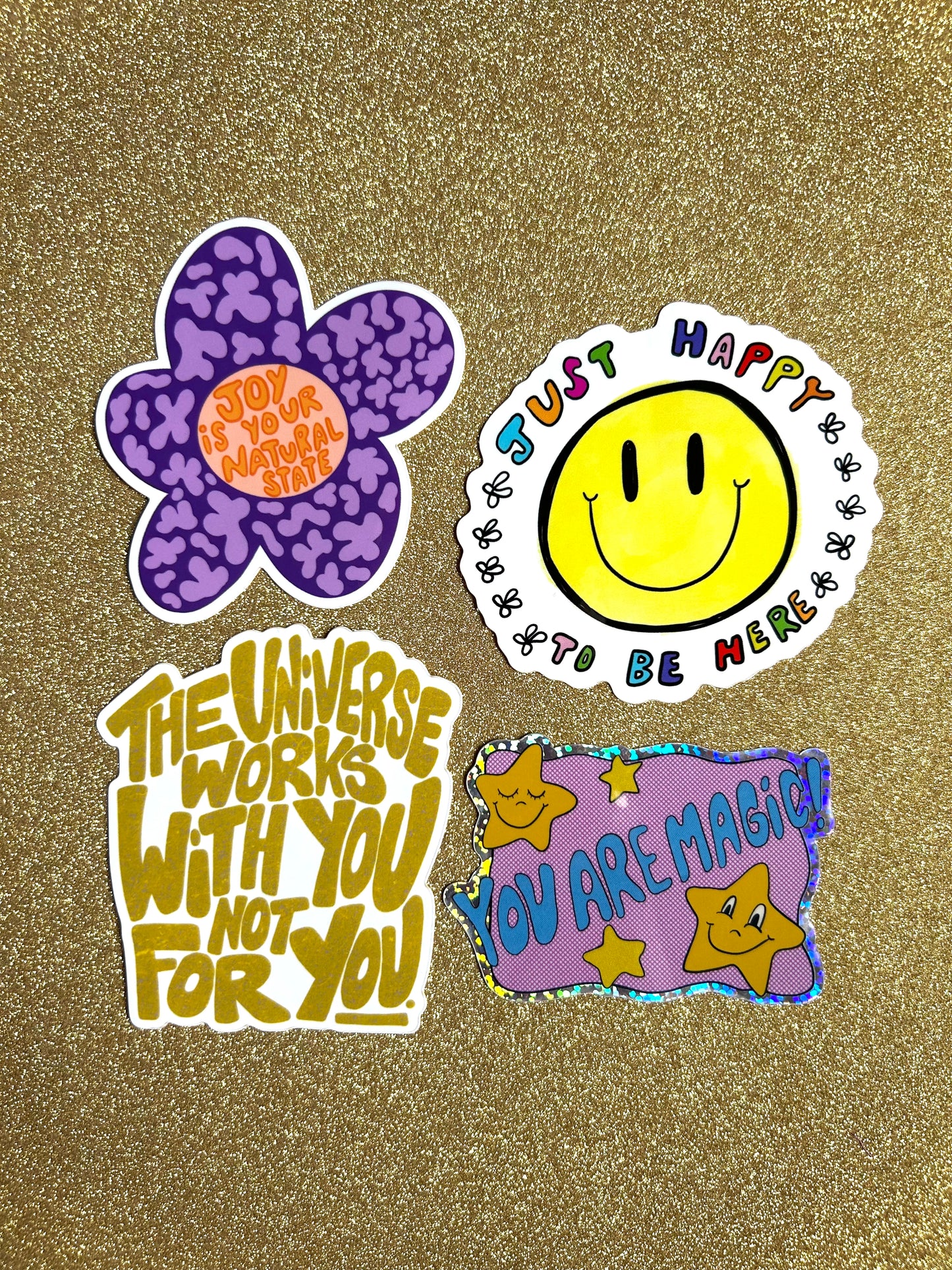 Radical Optimist Sticker 4-Pack