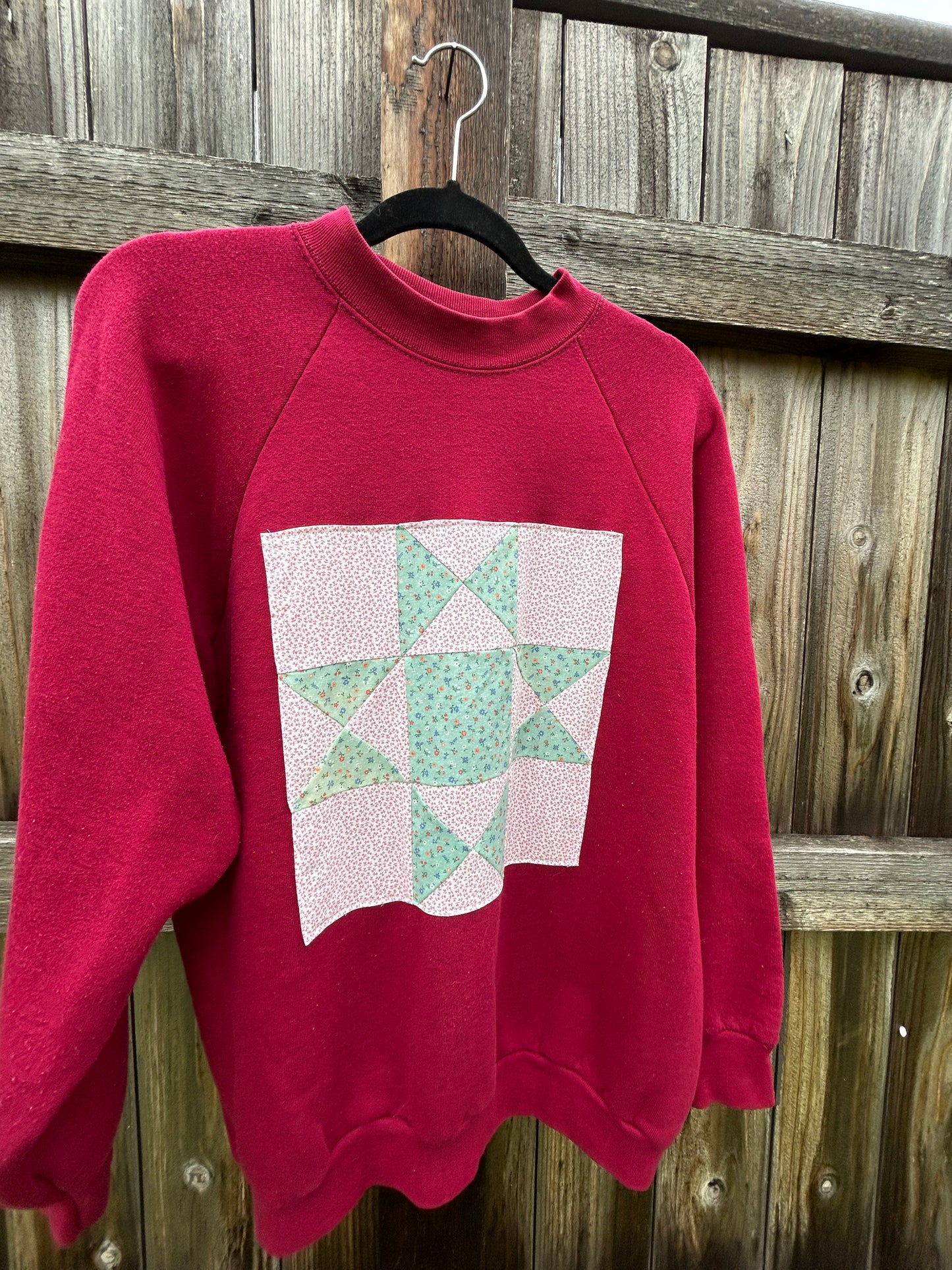 Quilted Star Sweatshirt