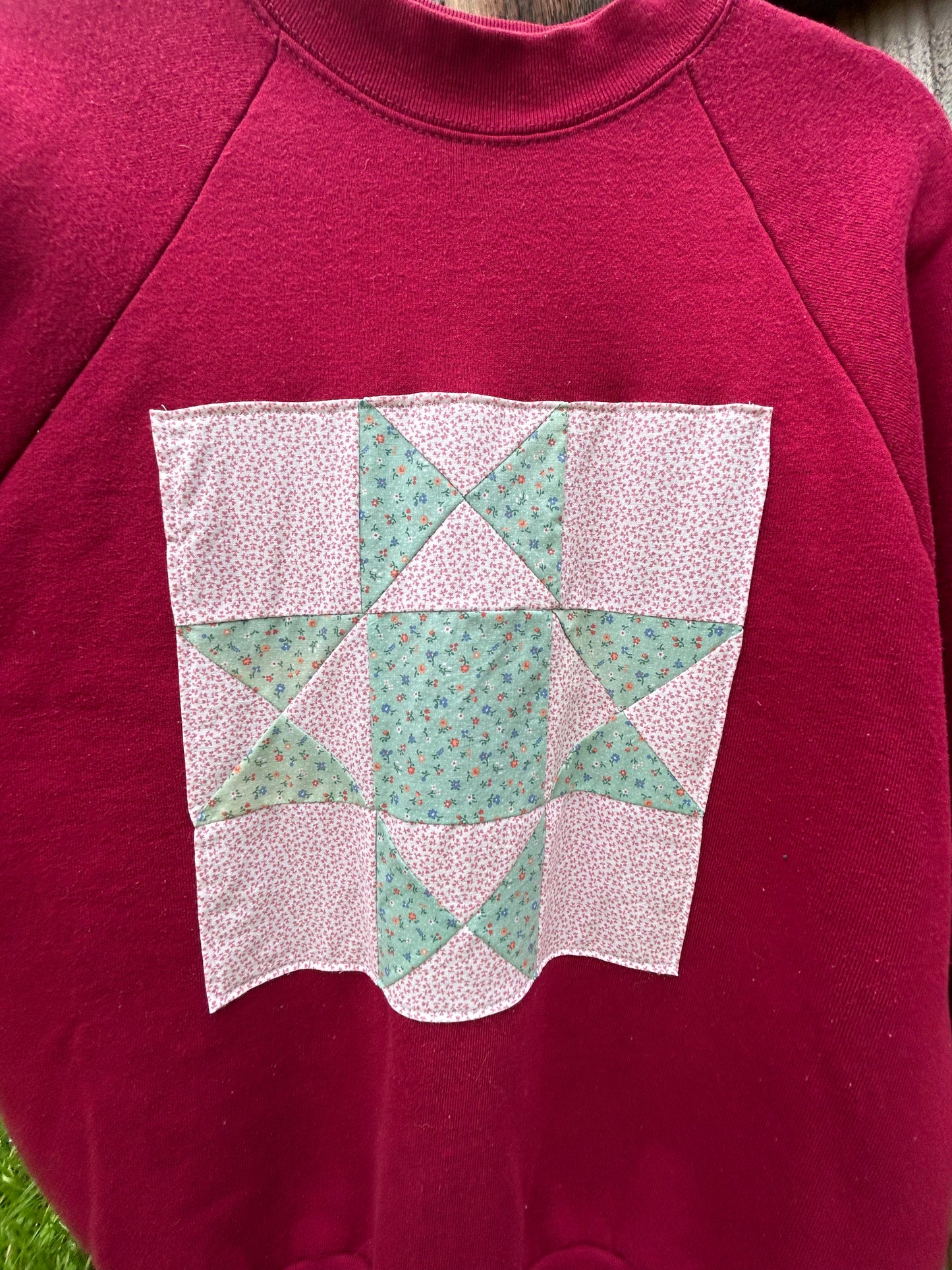 Quilted Star Sweatshirt