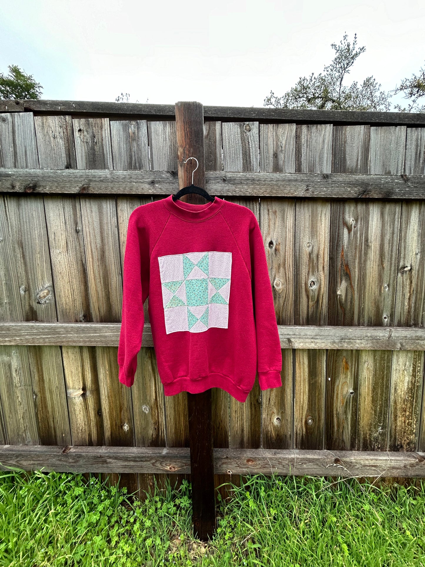 Quilted Star Sweatshirt