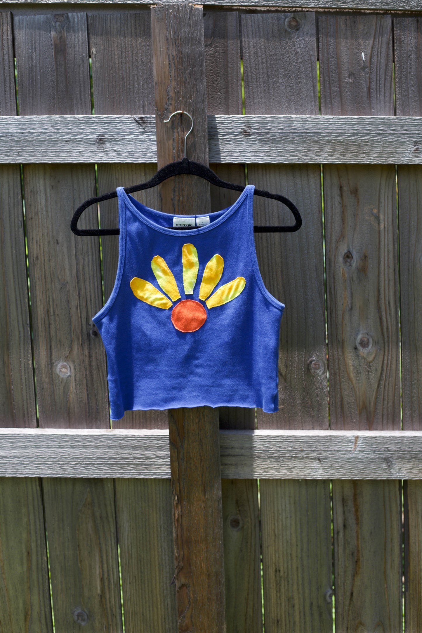 Glass Half Full Daisy Crop Top